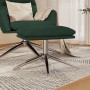 Dark green fabric footstool 60x60x35 cm by vidaXL, Ottomans - Ref: Foro24-341550, Price: 51,87 €, Discount: %