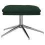 Dark green fabric footstool 60x60x35 cm by vidaXL, Ottomans - Ref: Foro24-341550, Price: 51,87 €, Discount: %