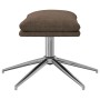 Taupe gray fabric footrest 60x60x35 cm by vidaXL, Ottomans - Ref: Foro24-341554, Price: 51,87 €, Discount: %