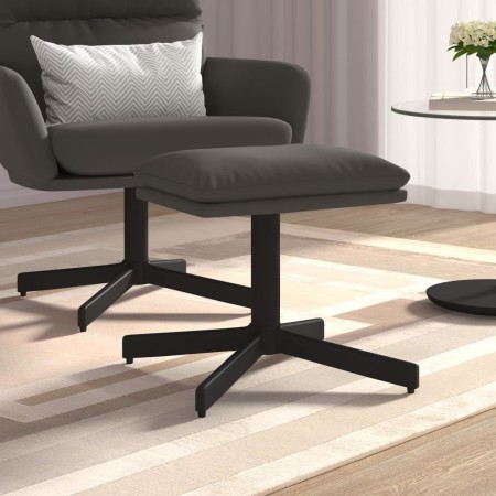 Dark gray velvet footstool 60x60x36 cm by vidaXL, Ottomans - Ref: Foro24-341627, Price: 45,29 €, Discount: %