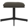 Dark gray velvet footstool 60x60x36 cm by vidaXL, Ottomans - Ref: Foro24-341627, Price: 45,29 €, Discount: %