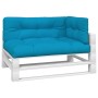 Kissen für Palettensofa 3 Einheiten aus blauem Stoff von vidaXL, Kissen für Stühle und Sofas - Ref: Foro24-314562, Preis: 64,...