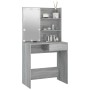 Sonoma gray LED dressing table 74.5x40x141 cm by vidaXL, Bedroom Dressers - Ref: Foro24-820482, Price: 92,44 €, Discount: %