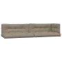 Cushions for pallet sofa 5 units taupe gray fabric by vidaXL, Cushions for chairs and sofas - Ref: Foro24-314581, Price: 162,...