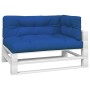 Cushions for pallets 3 units royal blue fabric by vidaXL, Cushions for chairs and sofas - Ref: Foro24-314568, Price: 52,02 €,...