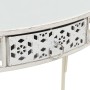 Mesa auxiliar estilo francés metal 82x39x76 cm blanca de vidaXL, Mesas auxiliares - Ref: Foro24-245935, Precio: 100,12 €, Des...