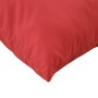 Decorative cushions 4 pcs red fabric 40x40 cm by vidaXL, Cushions - Ref: Foro24-314329, Price: 31,58 €, Discount: %