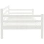 Solid white pine wood sofa bed 90x200 cm by vidaXL, Beds and slatted bases - Ref: Foro24-833082, Price: 100,30 €, Discount: %