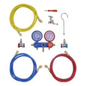 2 Way Pressure Gauge Tool Set by vidaXL, Calipers and micrometers - Ref: Foro24-141656, Price: 55,99 €, Discount: %