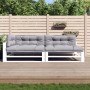 Cushions for pallets 5 units gray fabric by vidaXL, Cushions for chairs and sofas - Ref: Foro24-314574, Price: 130,32 €, Disc...