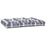 Cushions for pallet sofa 5 units gray checkered fabric by vidaXL, Cushions for chairs and sofas - Ref: Foro24-314587, Price: ...