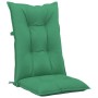 High back garden chair cushion 6 pcs green fabric 120x50x7cm by vidaXL, Cushions for chairs and sofas - Ref: Foro24-314250, P...