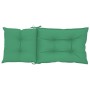 High back garden chair cushion 6 pcs green fabric 120x50x7cm by vidaXL, Cushions for chairs and sofas - Ref: Foro24-314250, P...