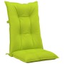 High back garden chair cushion 4 pcs green fabric 120x50x7cm by vidaXL, Cushions for chairs and sofas - Ref: Foro24-314267, P...