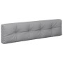 Kissen für Palettensofa 2 Einheiten aus grauem Stoff von vidaXL, Kissen für Stühle und Sofas - Ref: Foro24-314604, Preis: 92,...