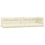 Cushions for pallet sofa 5 units cream fabric by vidaXL, Cushions for chairs and sofas - Ref: Foro24-314575, Price: 120,04 €,...