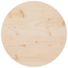 Solid pine wood table surface Ø50x2.5 cm by vidaXL, Table tops - Ref: Foro24-813646, Price: 27,09 €, Discount: %