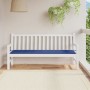 Garden bench cushion Oxford fabric blue 180x50x3 cm by vidaXL, Cushions for chairs and sofas - Ref: Foro24-314093, Price: 20,...