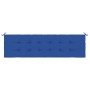 Cojín de banco de jardín tela Oxford azul 180x50x3 cm de vidaXL, Cojines para sillas y sofás - Ref: Foro24-314093, Precio: 20...