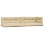 Kissen für Palettensofa 5 Einheiten beige Stoff von vidaXL, Kissen für Stühle und Sofas - Ref: Foro24-314576, Preis: 132,99 €...