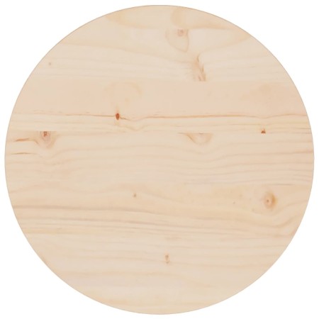 Solid pine wood table surface Ø40x2.5 cm by vidaXL, Table tops - Ref: Foro24-813645, Price: 18,22 €, Discount: %