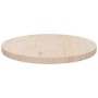 Solid pine wood table surface Ø40x2.5 cm by vidaXL, Table tops - Ref: Foro24-813645, Price: 18,22 €, Discount: %