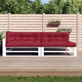 Cushions for pallet sofa 5 units red fabric by vidaXL, Cushions for chairs and sofas - Ref: Foro24-314582, Price: 114,09 €, D...