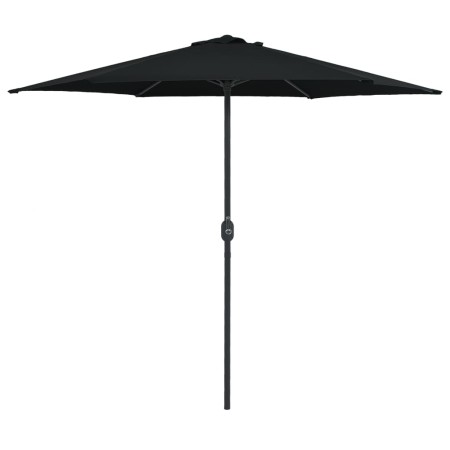 Garden umbrella with black aluminum pole 270x246 cm by vidaXL, Umbrellas - Ref: Foro24-47350, Price: 58,87 €, Discount: %