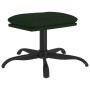 Dark green velvet footstool 60x60x36 cm by vidaXL, Ottomans - Ref: Foro24-341580, Price: 38,08 €, Discount: %