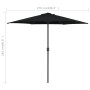 Garden umbrella with black aluminum pole 270x246 cm by vidaXL, Umbrellas - Ref: Foro24-47350, Price: 58,87 €, Discount: %