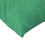 Cojines decorativos 4 uds tela verde 50x50 cm de vidaXL, Cojines - Ref: Foro24-314343, Precio: 33,89 €, Descuento: %