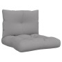 Cushions for pallet sofa, 2 units, gray fabric by vidaXL, Cushions for chairs and sofas - Ref: Foro24-314609, Price: 35,32 €,...