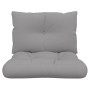 Cushions for pallet sofa, 2 units, gray fabric by vidaXL, Cushions for chairs and sofas - Ref: Foro24-314609, Price: 35,32 €,...