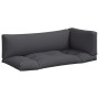 Kissen für Paletten 3 Einheiten grauer Stoff von vidaXL, Kissen für Stühle und Sofas - Ref: Foro24-44652, Preis: 81,24 €, Rab...