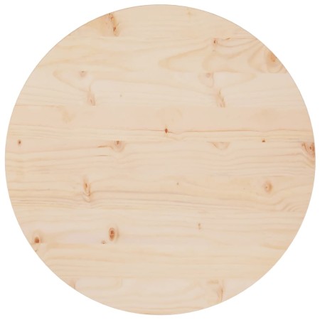 Superficie de mesa madera maciza de pino Ø60x2,5 cm de vidaXL, Tableros para mesas - Ref: Foro24-813647, Precio: 45,35 €, Des...