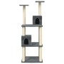 Cat scratching post with dark gray sisal posts 141 cm by vidaXL, Cat furniture - Ref: Foro24-171526, Price: 54,49 €, Discount: %