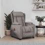 Taupe gray fabric reclining massage chair by vidaXL, Electric massage chairs - Ref: Foro24-339066, Price: 249,80 €, Discount: %