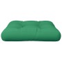 Cojín para sofá de palets tela verde 58x58x10 cm de vidaXL, Cojines para sillas y sofás - Ref: Foro24-314639, Precio: 23,32 €...