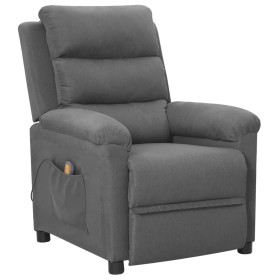 Sillón de masaje tela gris claro de vidaXL, Sillones de masaje eléctricos - Ref: Foro24-342351, Precio: 236,99 €, Descuento: %