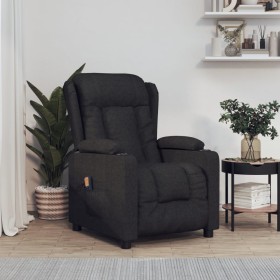 Black fabric massage chair by vidaXL, Electric massage chairs - Ref: Foro24-339060, Price: 231,99 €, Discount: %