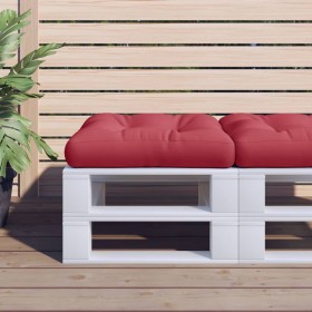 Cushion for red fabric pallets 58x58x10 cm by vidaXL, Cushions for chairs and sofas - Ref: Foro24-44653, Price: 24,99 €, Disc...