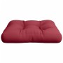 Cojín para palets de tela rojo 58x58x10 cm de vidaXL, Cojines para sillas y sofás - Ref: Foro24-44653, Precio: 24,96 €, Descu...