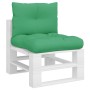 Cushions for pallets 2 units green fabric by vidaXL, Cushions for chairs and sofas - Ref: Foro24-314611, Price: 28,23 €, Disc...