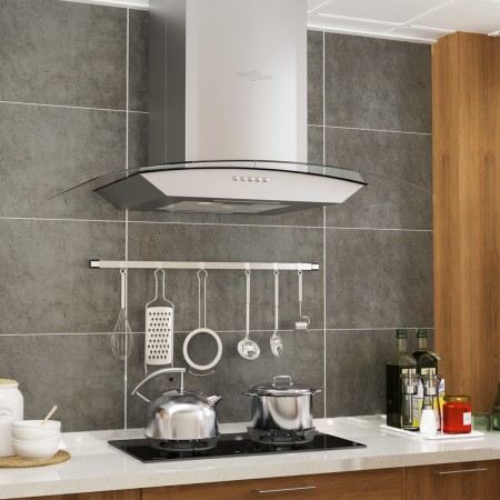 Wall extractor hood 60 cm stainless steel 756 m³/h LED by vidaXL, Extractors - Ref: Foro24-50667, Price: 173,79 €, Discount: %