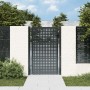 Anthracite gray steel garden gate 105x200 cm by vidaXL, garden gates - Ref: Foro24-154562, Price: 209,99 €, Discount: %