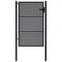 Anthracite gray steel garden gate 105x200 cm by vidaXL, garden gates - Ref: Foro24-154562, Price: 209,99 €, Discount: %