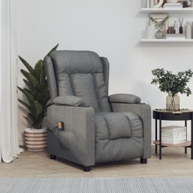 Dark gray fabric massage chair by vidaXL, Electric massage chairs - Ref: Foro24-339059, Price: 251,97 €, Discount: %