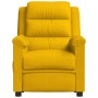 Yellow velvet massage chair by vidaXL, Electric massage chairs - Ref: Foro24-342395, Price: 236,99 €, Discount: %