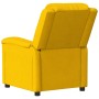 Yellow velvet massage chair by vidaXL, Electric massage chairs - Ref: Foro24-342395, Price: 236,99 €, Discount: %