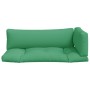 Cushions for pallets, 3 units, green fabric by vidaXL, Cushions for chairs and sofas - Ref: Foro24-314663, Price: 37,17 €, Di...